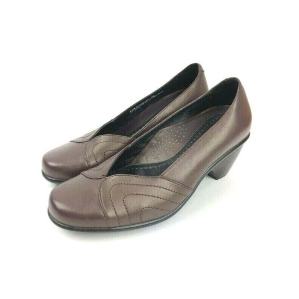 *Dansko Brown Leather Comfort Pump Womens Size 38